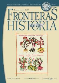 Fronteras de la Historia. Vol. 16, núm. 1, 2011