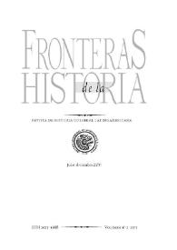 Fronteras de la Historia. Vol. 16, núm. 2, 2011