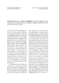 DELGADO VIÑAS, C. y PLAZA GUTIÉRREZ, J.I. (eds.) (2012): 