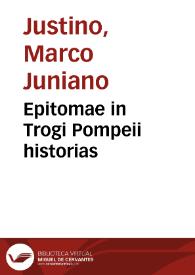 Epitomae in Trogi Pompeii historias