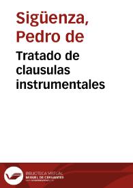 Tratado de clausulas instrumentales