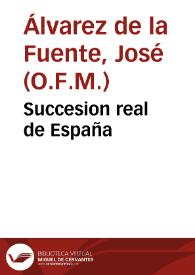 Succesion real de España