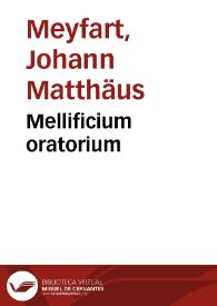 Mellificium oratorium