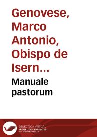 Manuale pastorum