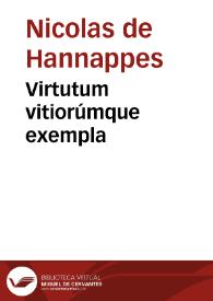 Virtutum vitiorúmque exempla