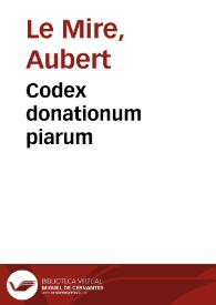 Codex donationum piarum