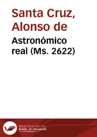 Astronómico real (Ms. 2622)