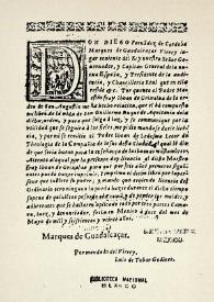 Historia del glorioso San Gvillermo, duque de Aquitania, conde de Pictauia, frayle de los ermitaños de Nro. P.S. Augustin