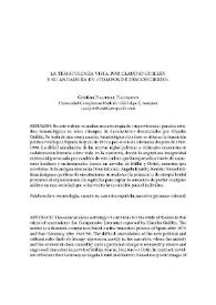 La tematología vista por Claudio Guillén y su andadura en 