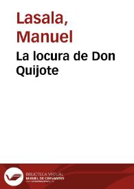 La locura de Don Quijote