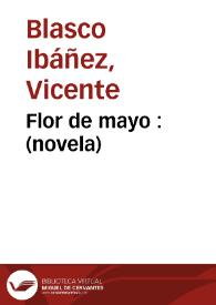 Flor de mayo : (novela)