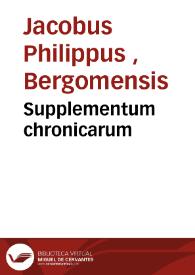 Supplementum chronicarum