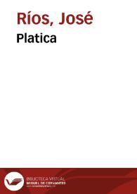 Platica