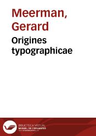Origines typographicae