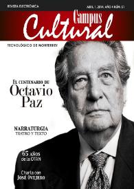 Campus Cultural. Revista electrónica. Año 4, núm. 51, 1 de abril de 2014