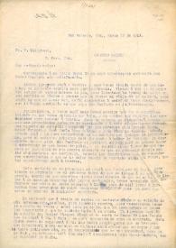 [Carta de Mc. Carty a William Olliphant. San Antonio (E.U.A.) 29 de marzo de 1911]