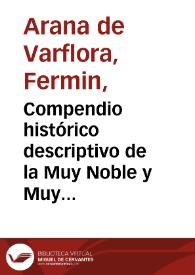 Compendio histórico descriptivo de la Muy Noble y Muy Leal Ciudad de Sevilla, Metrópoli de Andalucía