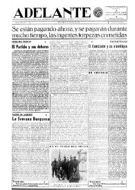 Adelante : Órgano del Partido Socialista Obrero [Español] (México, D. F.). Año I, núm. 13, 1 de agosto de 1942