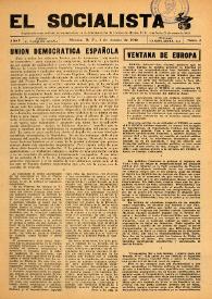 El Socialista (México D. F.). Año I, núm. 3, 1 de marzo de 1942