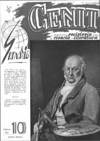 Cenit : Revista de Sociología, Ciencia y Literatura. Año I, núm. 10, octubre 1951
