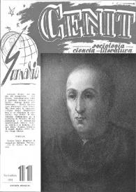 Cenit : Revista de Sociología, Ciencia y Literatura. Año I, núm. 11, noviembre 1951