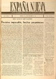 España nueva : Semanario Republicano Independiente. Año I, núm. 2, 30 de noviembre de 1945