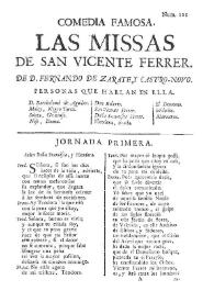 Las missas de San Vicente Ferrer