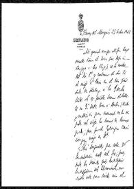Carta de Eduardo Hinojosa a Rafael Altamira. Navas del Marqués, 25 de julio de 1908