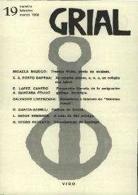 Grial : revista galega de cultura. Núm. 19, 1968
