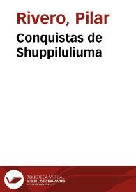 Conquistas de Shuppiluliuma