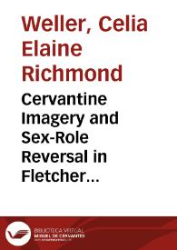 Cervantine Imagery and Sex-Role Reversal in Fletcher and Massinger's The Custom of the Country