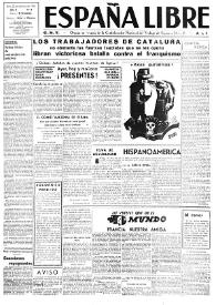España Libre : C.N.T. Órgano del Comité de Relaciones de la Confederación Regional del Centro de Francia. A.I.T. Año II, núm. 8, 23 de febrero de 1946