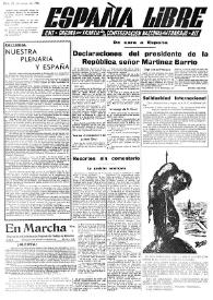 España Libre : C.N.T. Órgano del Comité de Relaciones de la Confederación Regional del Centro de Francia. A.I.T. Año II, núm. 12, 23 de marzo de 1946