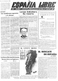 España Libre : C.N.T. Órgano del Comité de Relaciones de la Confederación Regional del Centro de Francia. A.I.T. Año II, núm. 13, 30 de marzo de 1946