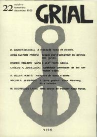 Grial : revista galega de cultura. Núm. 22, 1968
