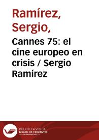 Cannes 75: el cine europeo en crisis