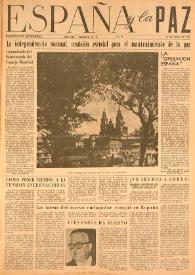 España y la paz. Año III, núm. 34, 15 de abril de 1953