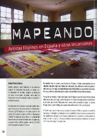 Mapeando. Artistas filipinos en España y otras incursiones