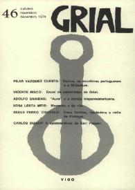Grial : revista galega de cultura. Núm. 46, 1974