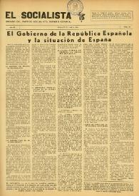 El Socialista (México D. F.). Año III, núm. 20, abril de 1944