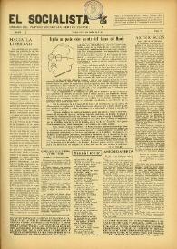 El Socialista (México D. F.). Año III, núm. 23, noviembre de 1944