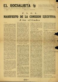 El Socialista (México D. F.). Año IV, suplemento al núm. 28, noviembre de 1945