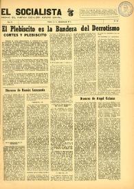 El Socialista (México D. F.). Año IV, núm. 29, diciembre de 1945