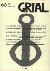 Grial : revista galega de cultura. Núm. 60, 1977