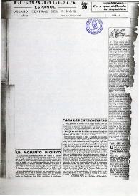 El Socialista Español : órgano central del P.S.O.E. Año II, núm. 12, 4 de febrero de 1947