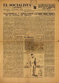 El Socialista Español : órgano central del P.S.O.E. Año II, núm. 19, 20 de mayo de 1947