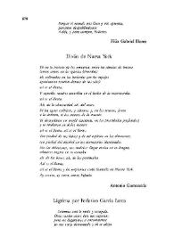 Lágrima por Federico García Lorca