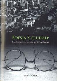 Poesía y ciudad: Constantinos Cavafis y Jaime Gil de Biedma