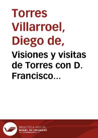 Visiones y visitas de Torres con D. Francisco de Quevedo por la corte