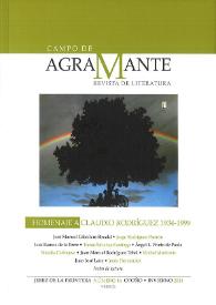 Campo de Agramante : revista de literatura. Núm. 16 (otoño-invierno 2011)